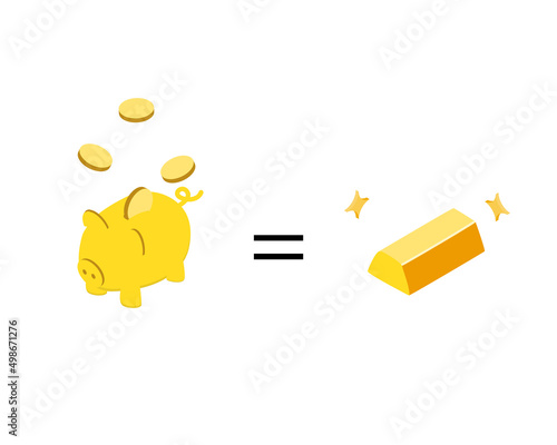gold investment plan to save your money until you can exchange it with physical gold