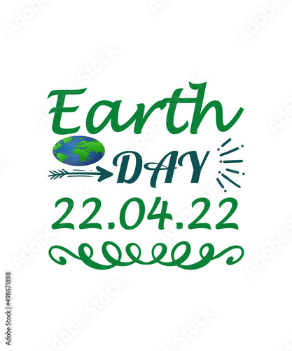 Earth Day Svg Design © Shahin