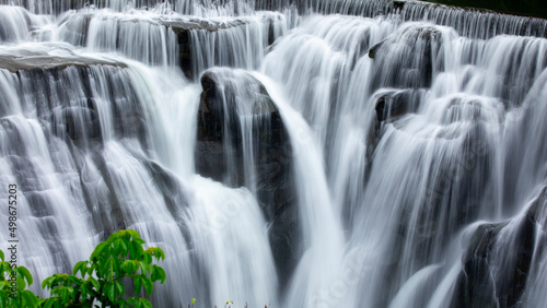 Taiwan  waterfall  Shifenliao waterfall  park