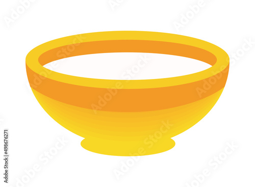 bowl with liquid
