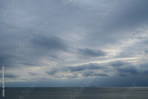 sea and sky background, beautiful landscape