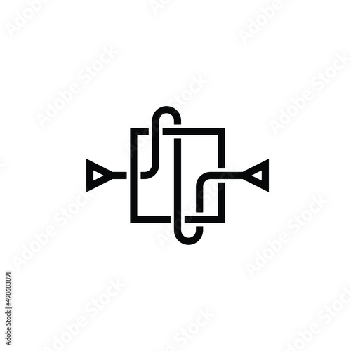 symbol or logo from input output flowchart