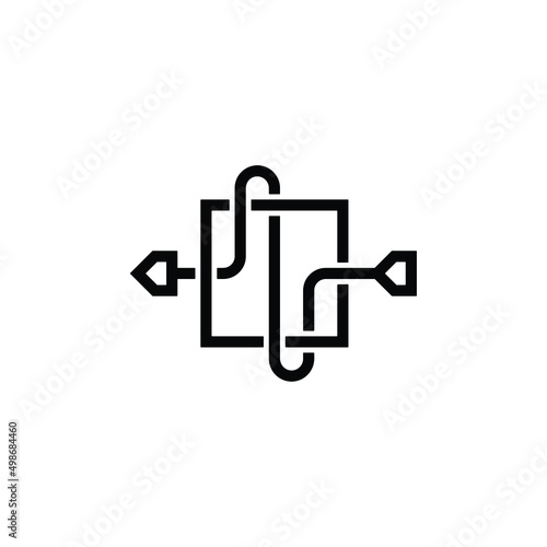 symbol or logo from input output flowchart