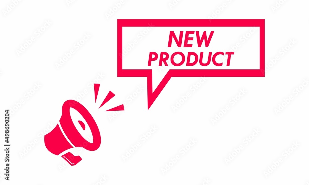 New Product logo design template illustration. Suitable for product label New Product logo design template illustration. Suitable for product label