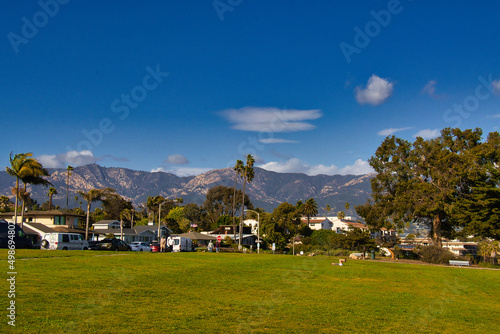 Spring day with passing clouds on the Santa Barbara Mesa © L. Paul Mann