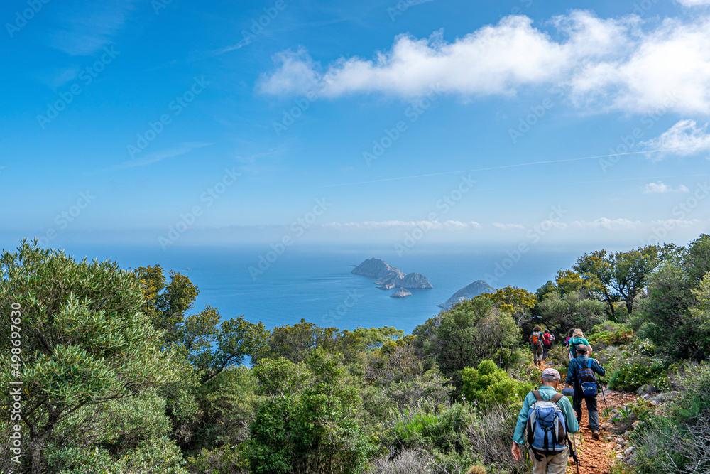 Gelidonya lighthouse, just like a hidden paradise located between Adrasan and Kumluca, is one of the locations where green and blue suit each other the most on the Lycian way for hikers and trekkers.