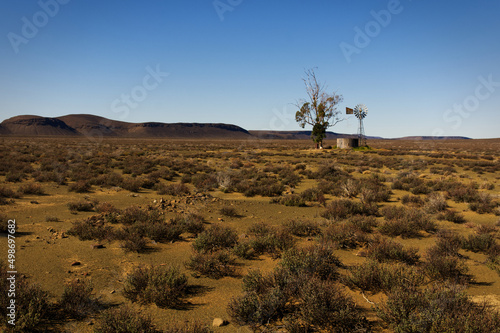 Wind pump in the Tankwa Karoo National Park