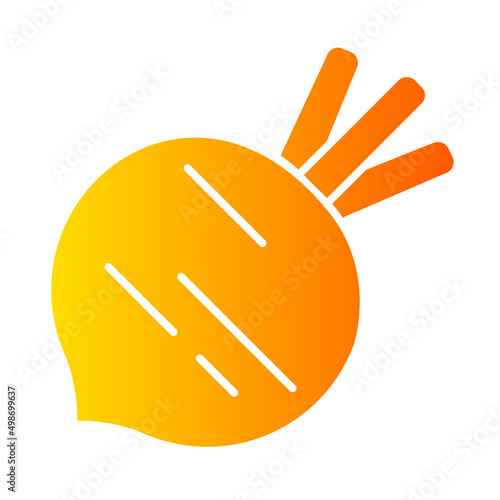 beetroot gradient icon