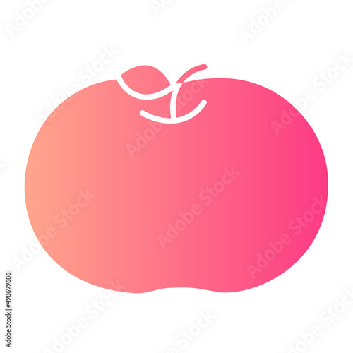 tangerine gradient icon