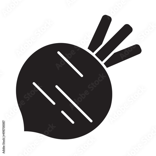 beetroot glyph icon