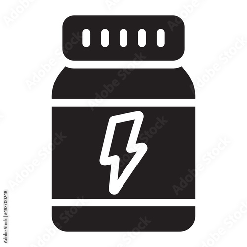 whey glyph icon