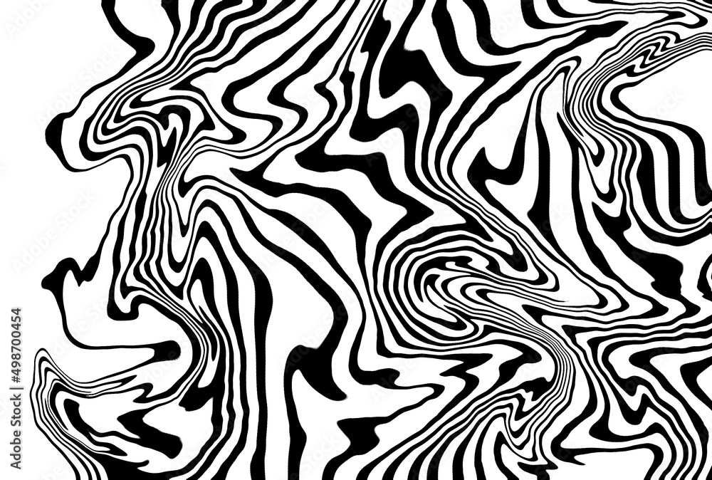 black and white pattern