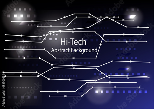 Abstract Background(Hi-Tech)