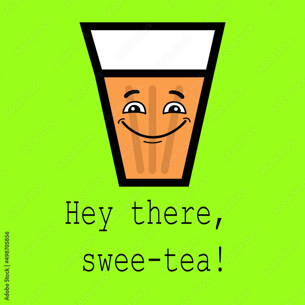 Chai or tea poster, banner Chai or tea poster, banner