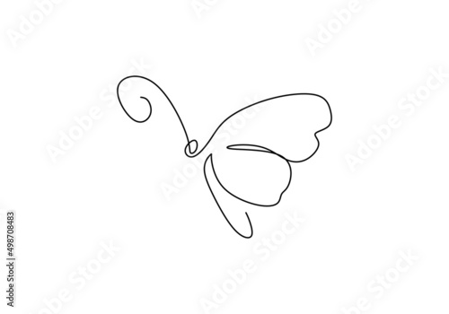 One continuous single line ...