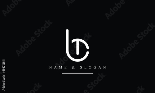 TB, BT, T, B abstract letters logo monogram