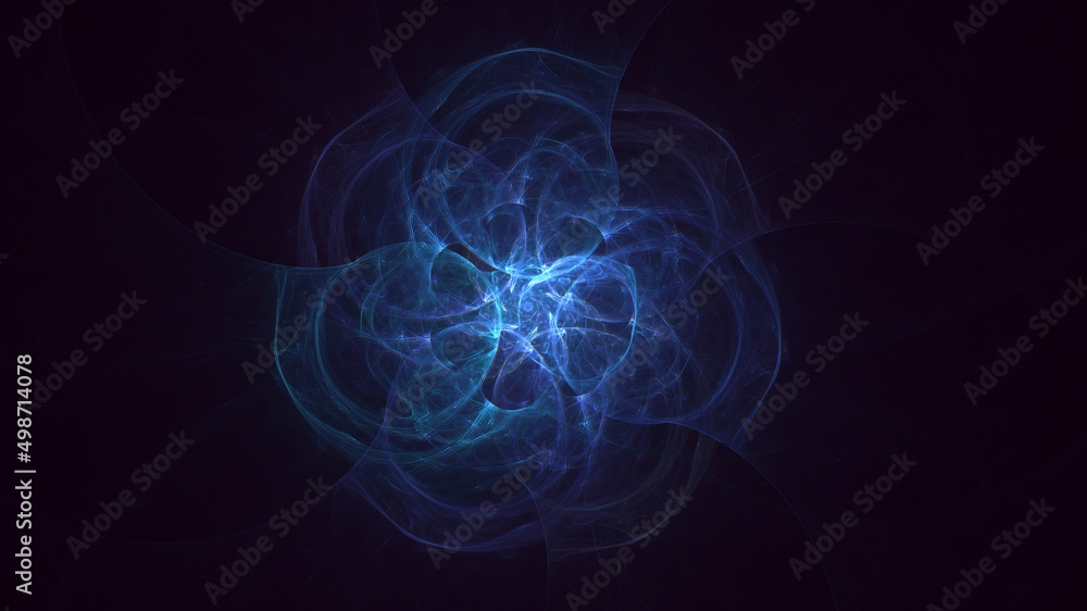 3D rendering abstract multicolor fractal light background 3D rendering abstract multicolor fractal light background