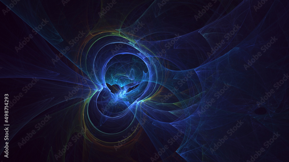 3D rendering abstract multicolor fractal light background 3D rendering abstract multicolor fractal light background