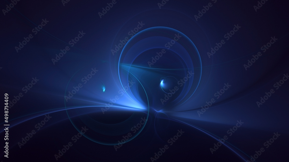 Fototapeta premium 3D rendering abstract colorful fractal light background
