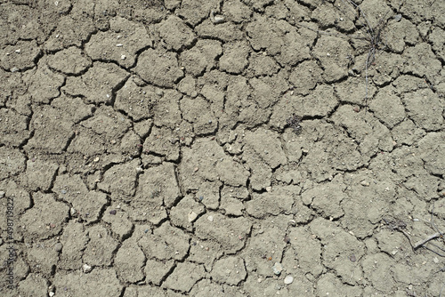 erosion caused by drought and desertification,Cracking and splitting of soils due to thirst-soil erosion and drought,