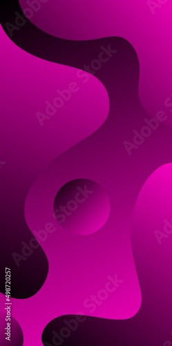 Black and pink abstract gradient wallpaper with beautiful fluid shapes. Abstract wallpaper dark pink. High pink wallpaper. 