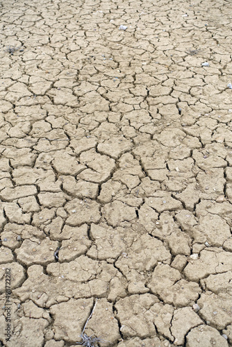 rapidly drying world-cracked and fissured soils-drought as a result of global warming,