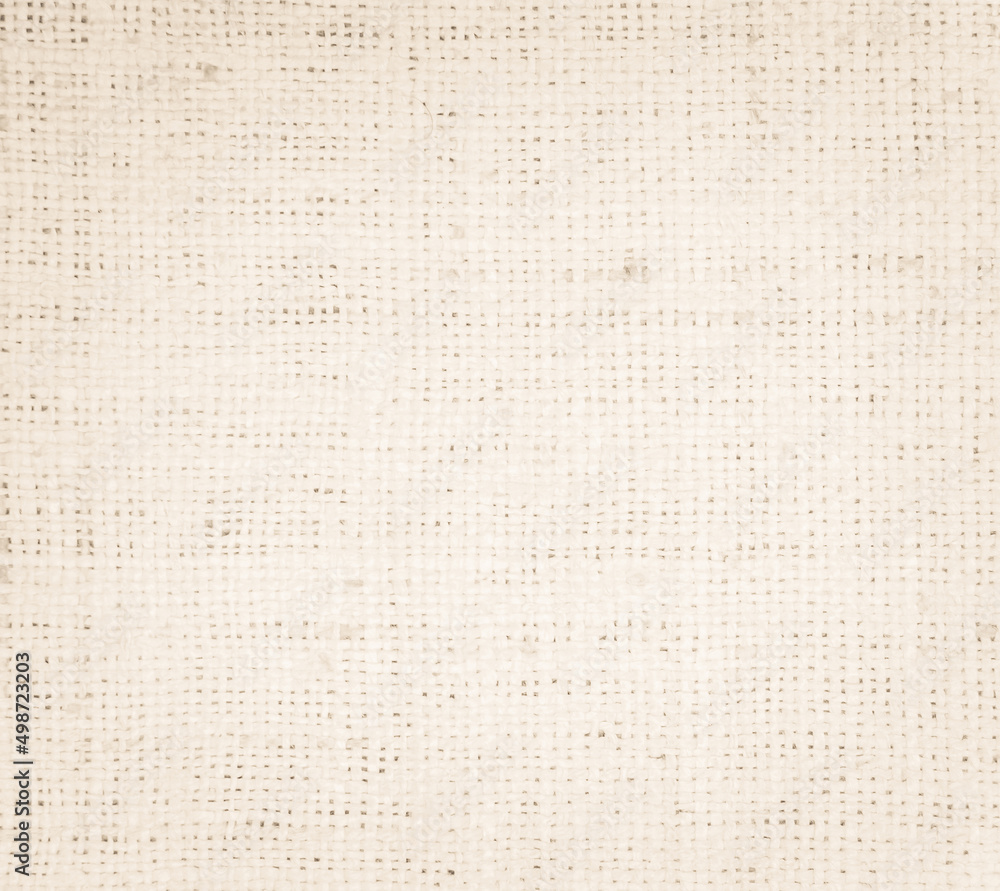 Jute hessian sackcloth burlap canvas woven texture background pattern in light beige cream brown color blank decoration. Jute hessian sackcloth burlap canvas woven texture background pattern in light beige cream brown color blank decoration.