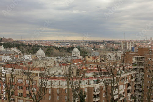 a view of Madrid
