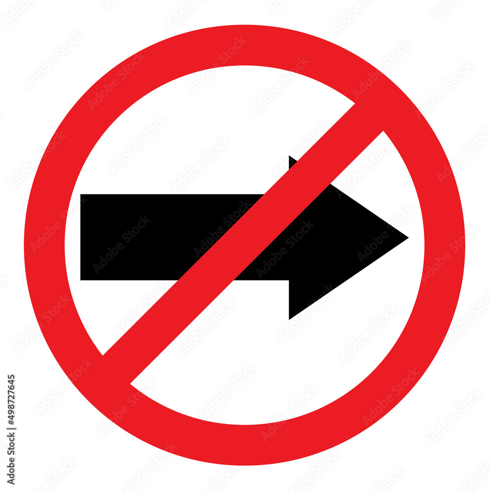 Do not go left side , Go left side is prohibited, Go left side is restricted Do not go left side , Go left side is prohibited, Go left side is restricted