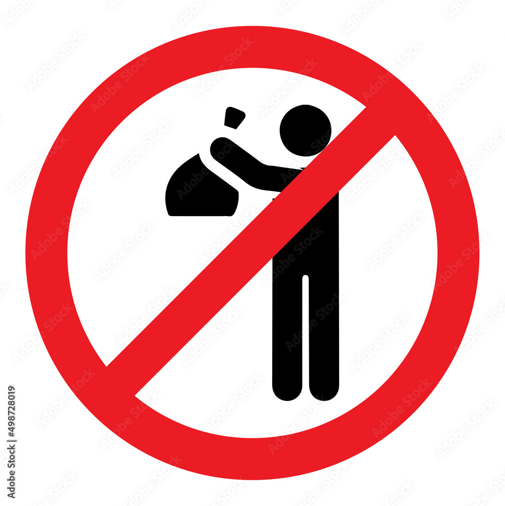 Do not throw garbage, Throwing garbage is prohibited, Throwing garbage