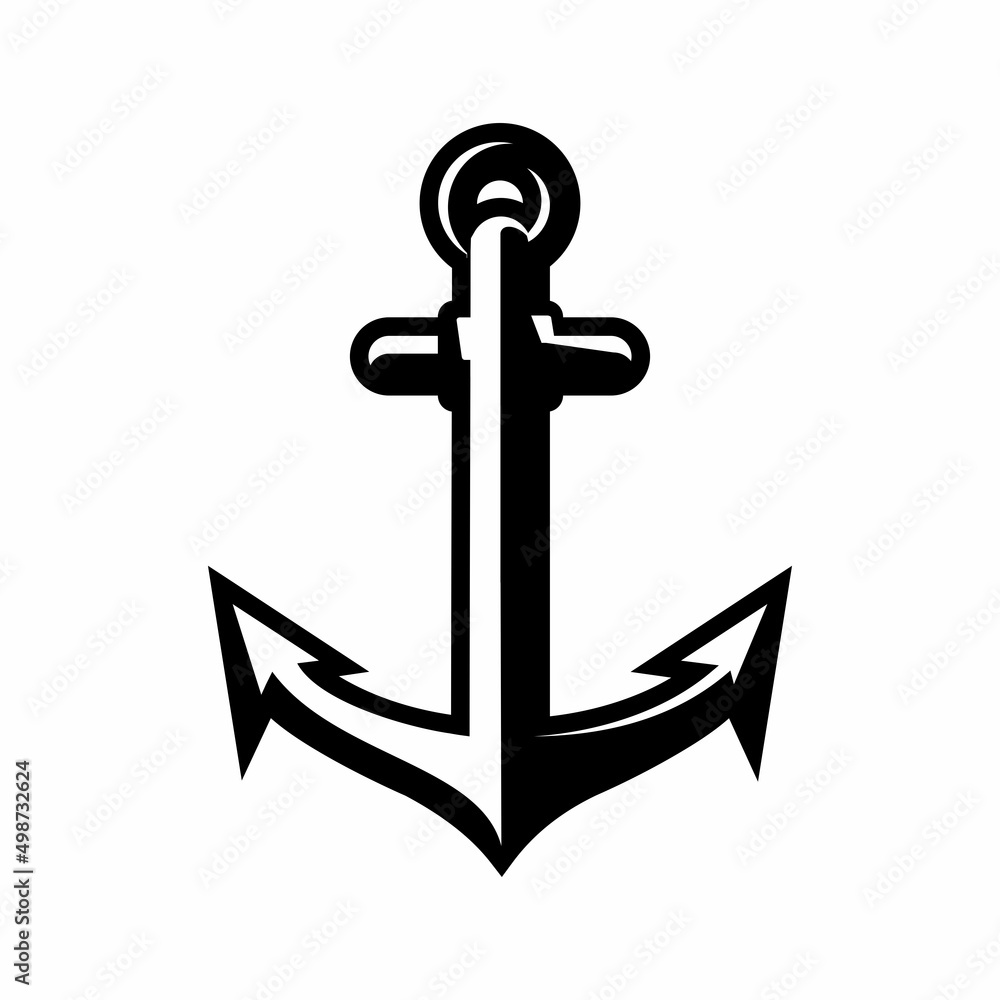 marine ship anchor design vector marine ship anchor design vector