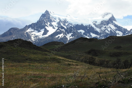 Chilean Patagonia landscape, Torres del paine