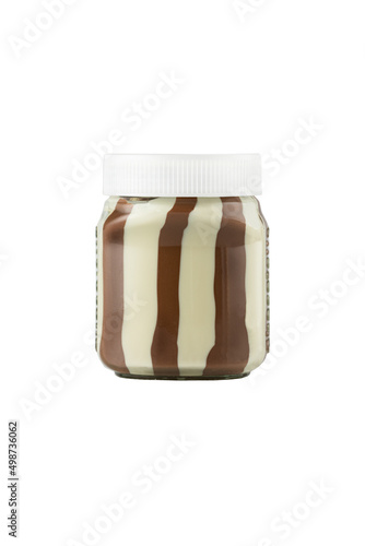Preservation of products in glass packaging. Retro jars, eco products, natural food packaging.