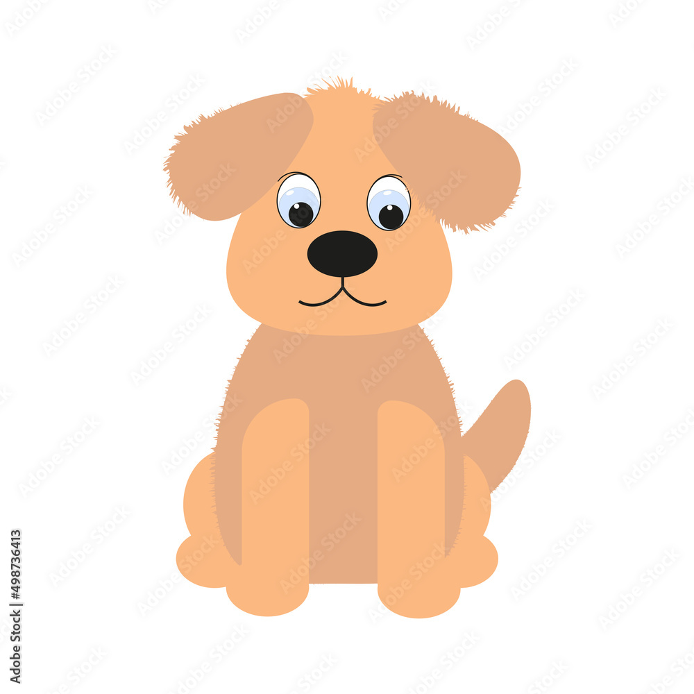 Сute brown dog