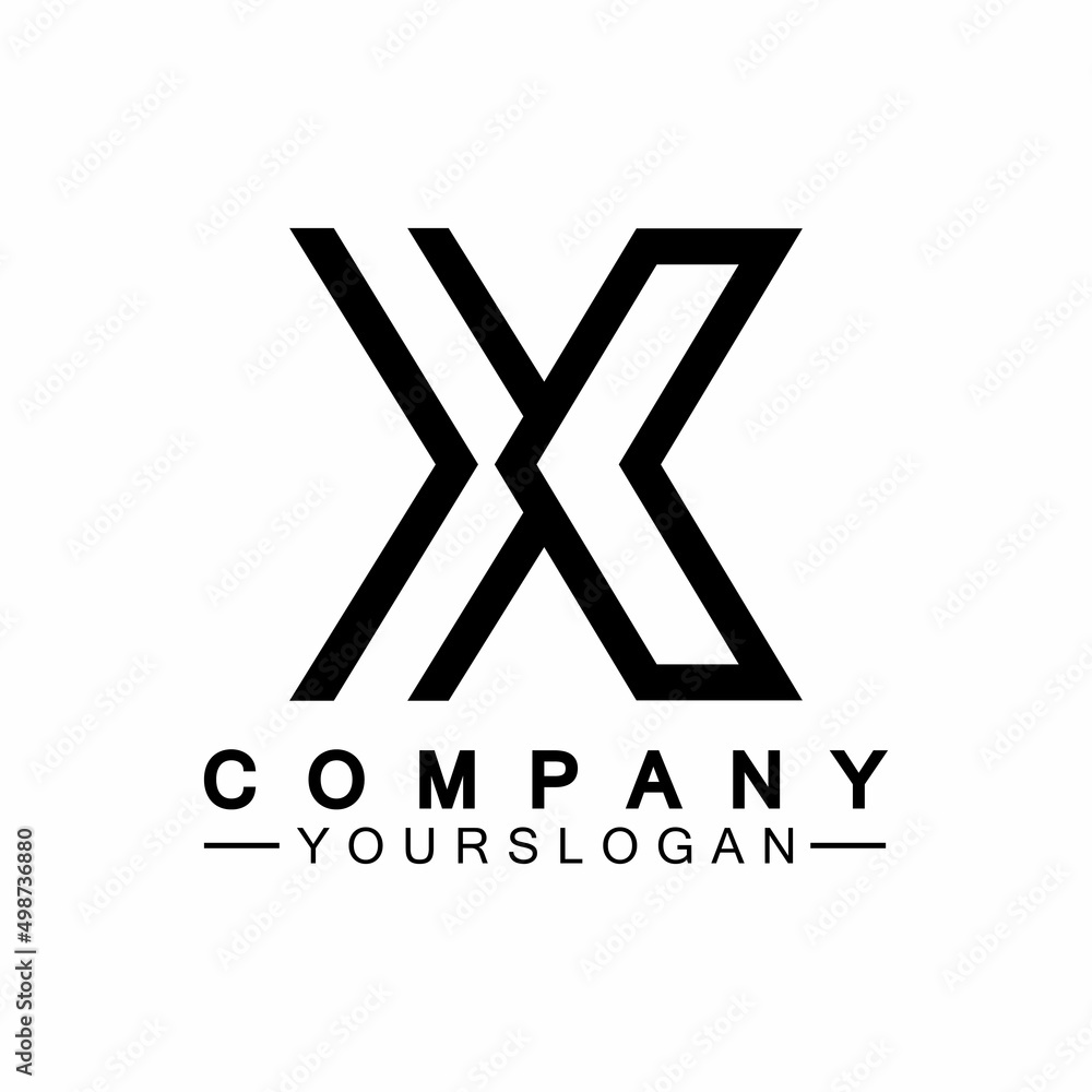 X Letter Logo Template vector icon X Letter Logo Template vector icon
