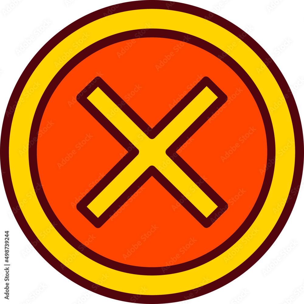 Obraz premium Cross Icon