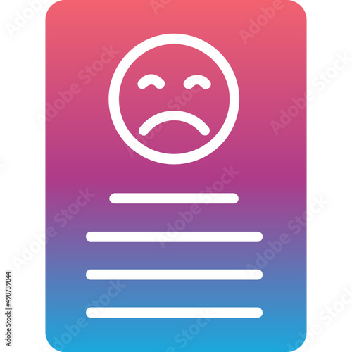 Bad Review Icon