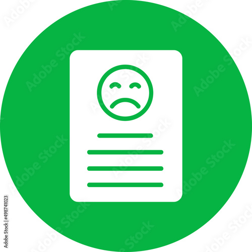 Bad Review Icon