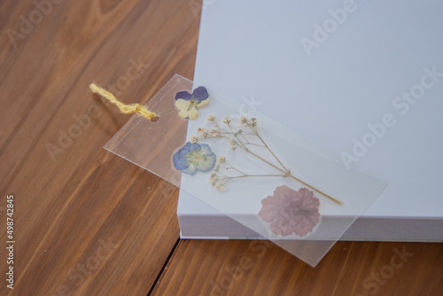 Foto 押し花の栞