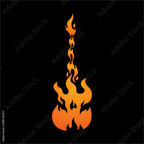 Fire Guitar