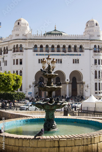 Central Post Office (La Grande Poste) in Algiers, Algeria