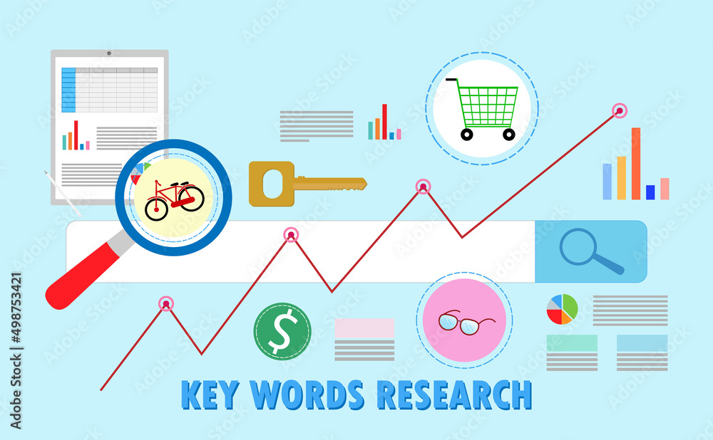 Seo marketing campaign,SEM, Business Search engine optimization. Internet Marketing search flat vector with icons and texts Seo marketing campaign,SEM, Business Search engine optimization. Internet Marketing search flat vector with icons and texts