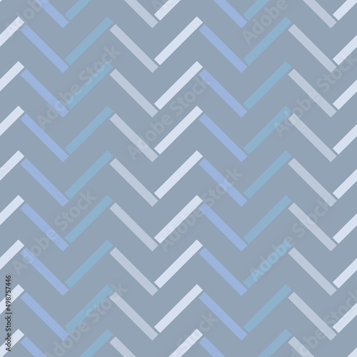 Vector chevron pattern, grey geometric abstract background