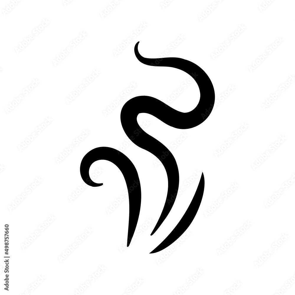 Smoke lines. Hot vapors that evaporate from food and beverages. Smoke lines. Hot vapors that evaporate from food and beverages.