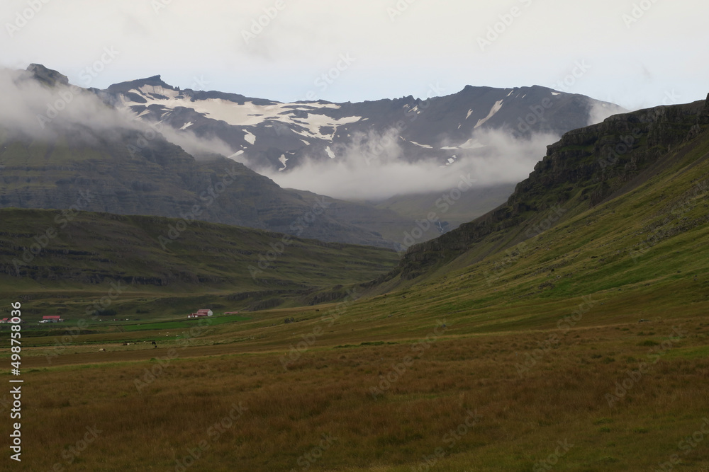 A view of the nature in Iceland A view of the nature in Iceland