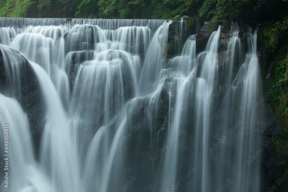 Taiwan, waterfall, Shifenliao waterfall, park Taiwan, waterfall, Shifenliao waterfall, park