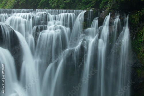 Taiwan  waterfall  Shifenliao waterfall  park