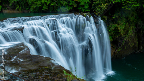 Taiwan  waterfall  Shifenliao waterfall  park