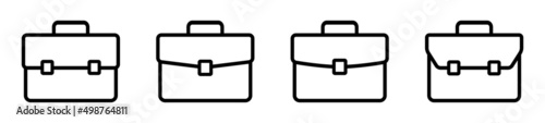 Briefcase Icon Vector Illustration