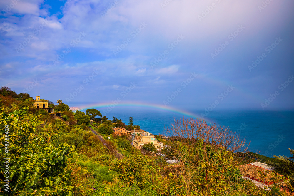 Beautiful landscape with a rocky sea shore on a sunny day Beautiful landscape with a rocky sea shore on a sunny day
